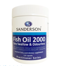 SANDERSON Fish Oil 2000